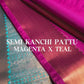 Semi Kanchi Silk Saree