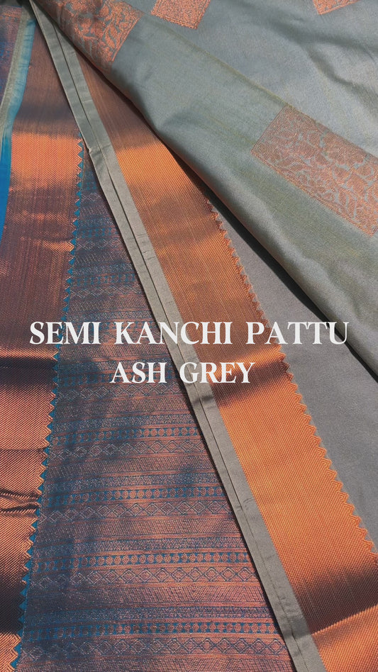 Semi Kanchi Silk Saree