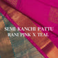 Semi Kanchi Silk Saree